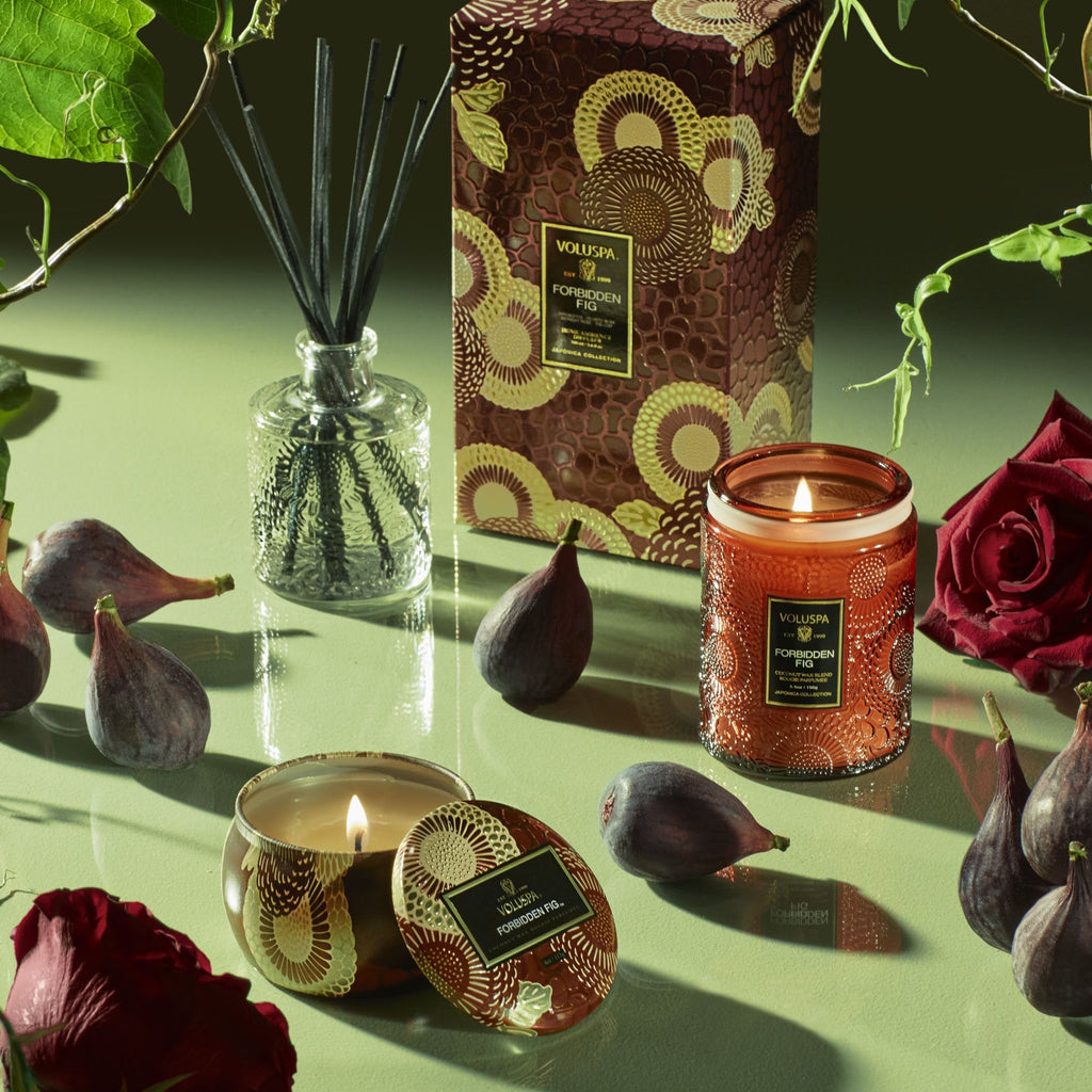 Decorative Candle, Forbidden Fig Small Jar for Entryways, Mantels and Everyday Home Ambience image 3