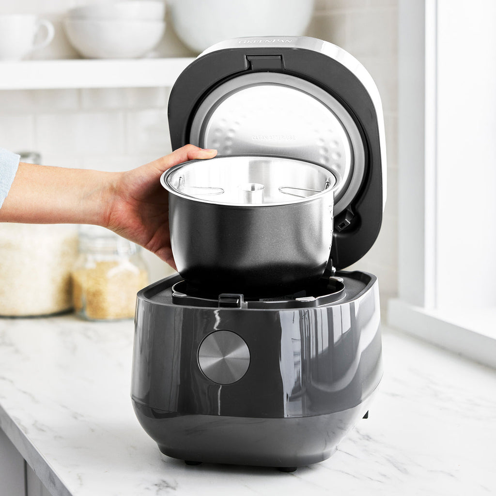 Drinkware, Bistro 8 Cup Carb Reducing Rice Cooker for Kitchen Tables, Workspaces and Daily Hydration image 3