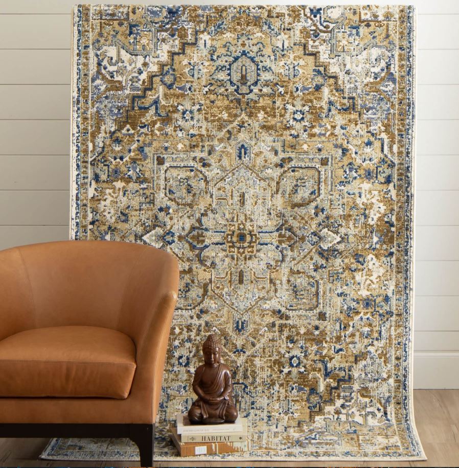 Area Rug, Tempest Perception Biscotti, Stain-Resistant Finish for Hallways, Dining Spaces and Home Decor, 4 Size Options image 3