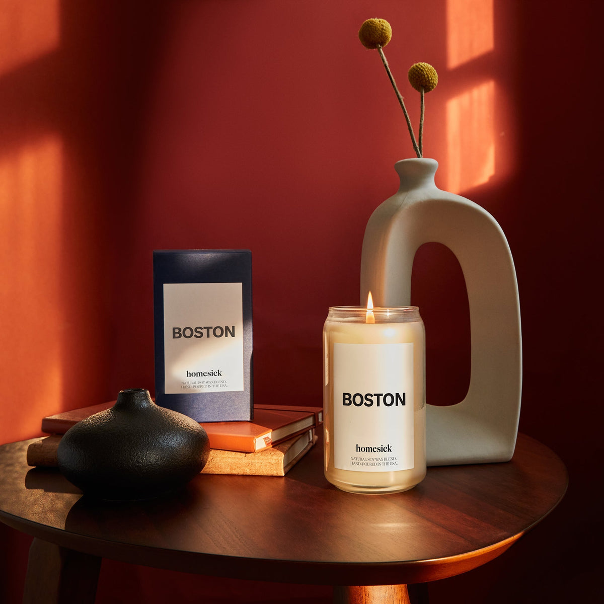 Scented Candle, Boston for Room Fragrance, Living Spaces and Relaxing Home Ambience, Designed for Everyday Home Use image 3