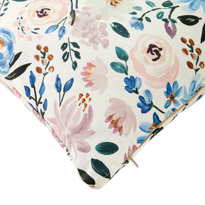 Decorative Pillow Cover Set, English Garden for Sofas, Beds and Living Room Accents, 4 Size Options image 3