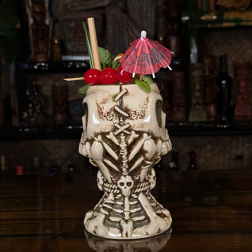 Coffee Mug, Jeff Granito's Calix Mortis II ceramic Tiki for Kitchen Tables, Workspaces and Daily Hydration, 3 Type Options image 3