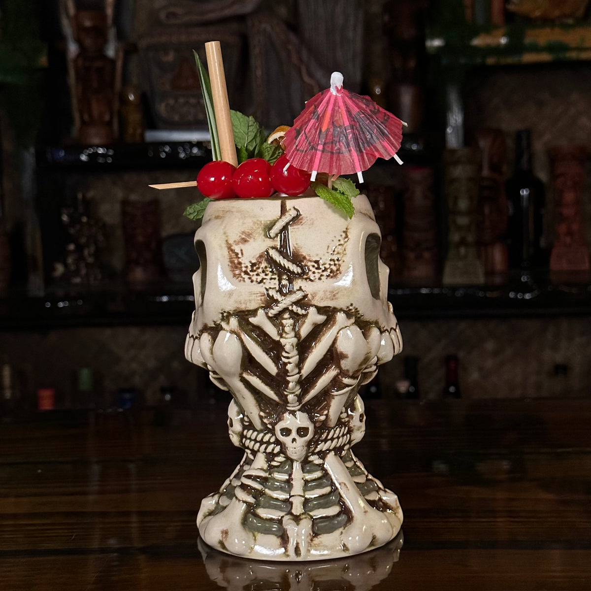 Coffee Mug, Jeff Granito's Calix Mortis II ceramic Tiki for Kitchen Tables, Workspaces and Daily Hydration, 3 Type Options image 3