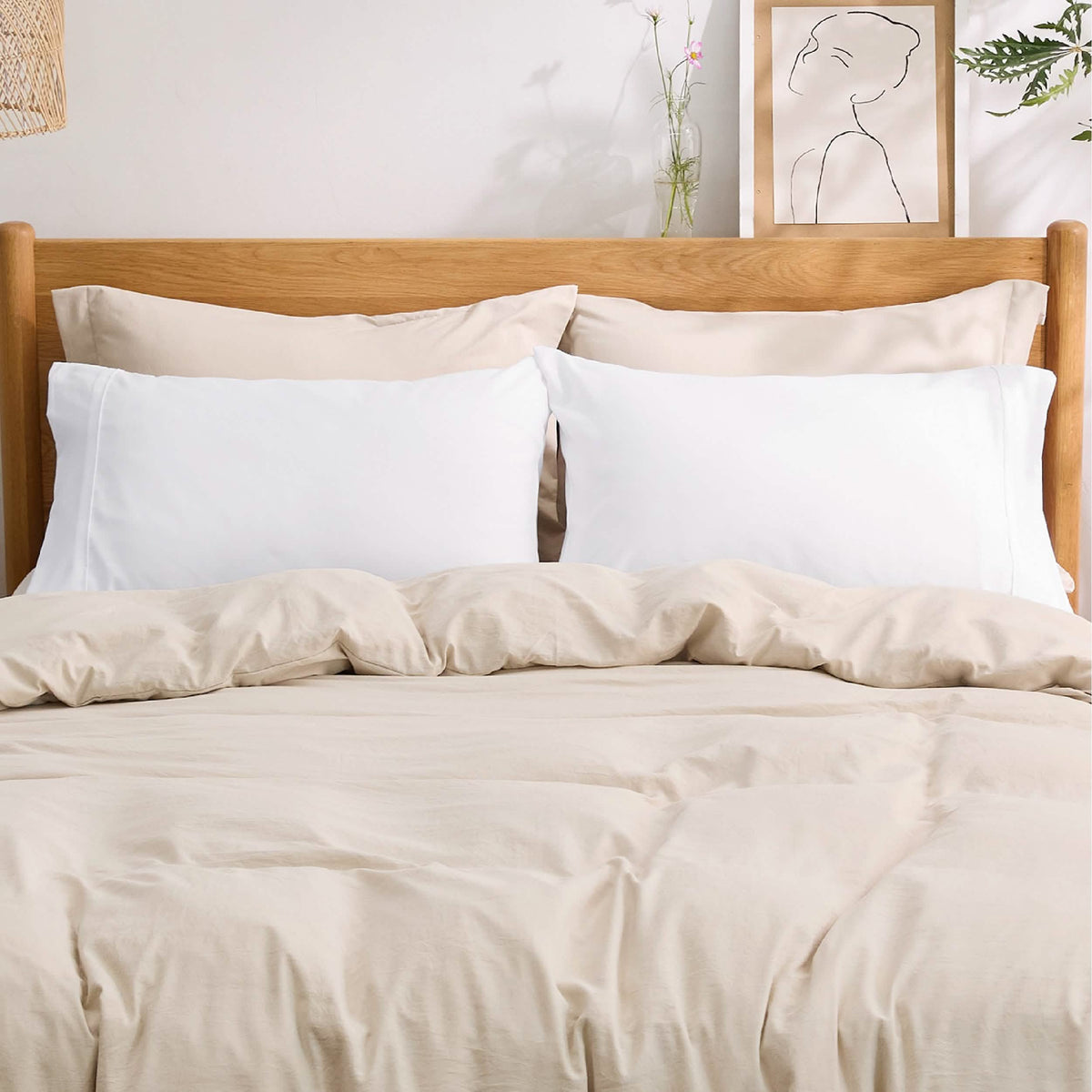 Decorative Pillow Sham, Fade and Stain Resistant Microfiber for Guest Rooms, Headboards and Everyday Bedroom Decor, 4 Sizes and 18 Colors image 3