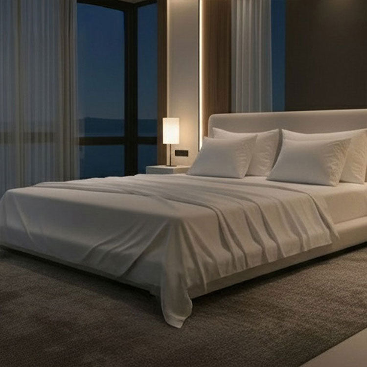 Bed Sheet Set, Nightfall, Cooling Comfort, Lightweight Design for Master Bedrooms, Guest Beds and Daily Use, 5 Sizes and 5 Colors image 3