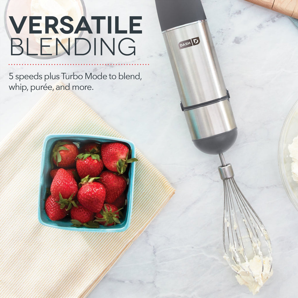 Kitchen Blender Accessory, Chef Series Hand, Stainless Steel Construction for Smoothies, Sauces and Everyday Food Prep, 6 Color Options image 3