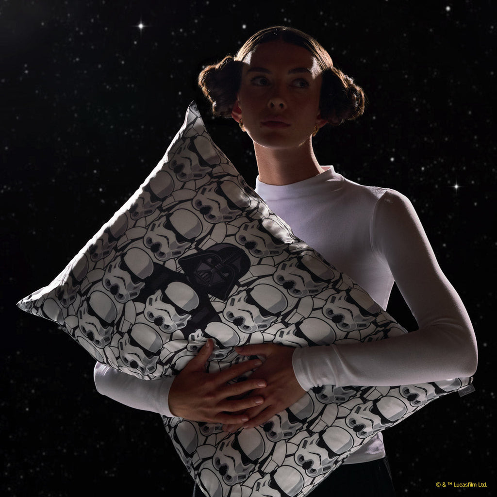 Pillowcase Set, Satin in Darth Vader & Stormtroopers 2 Pack for Guest Rooms and Daily Bedroom Comfort image 3