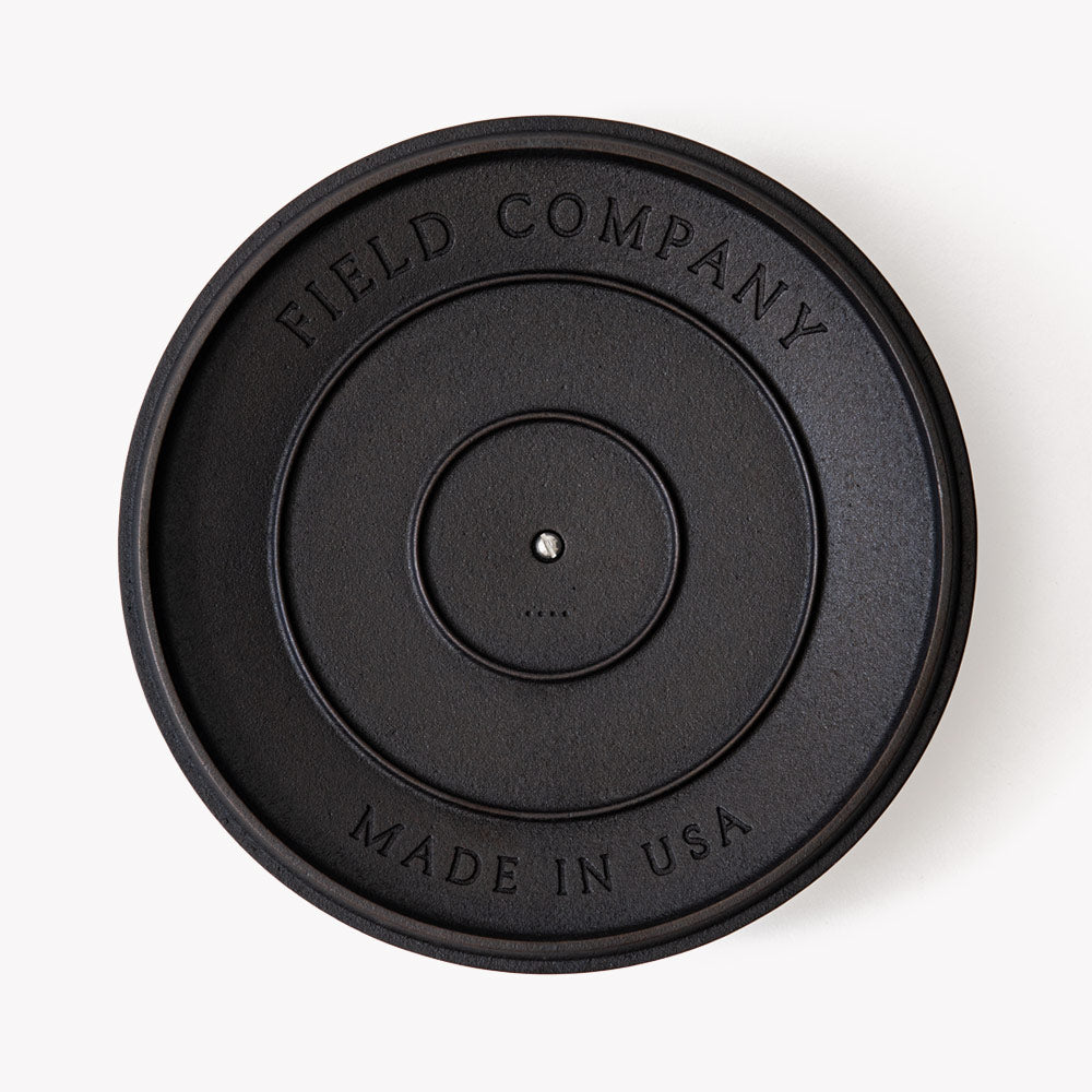 Cast Iron Skillet Lid, No.8 for Covering Skillets, Braising and Home Meal Preparation, Designed for Everyday Home Use image 3