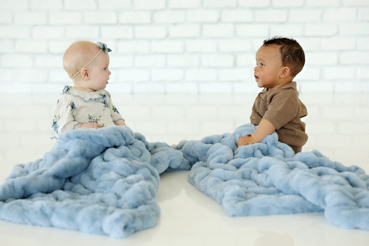 Cozy Throw Blanket, Hugs Alaskan Blue for Sofas, Beds and Relaxing at Home, 5 Size Options image 3