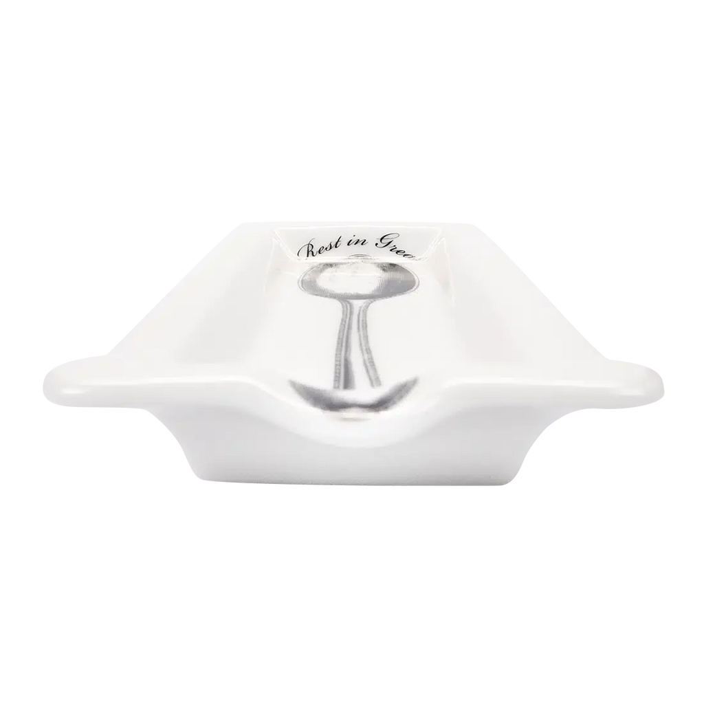 Dinnerware, FUNNY LITTLE TRAYS REST IN GREASE (4"x9") for Everyday Meals and Table Settings image 3