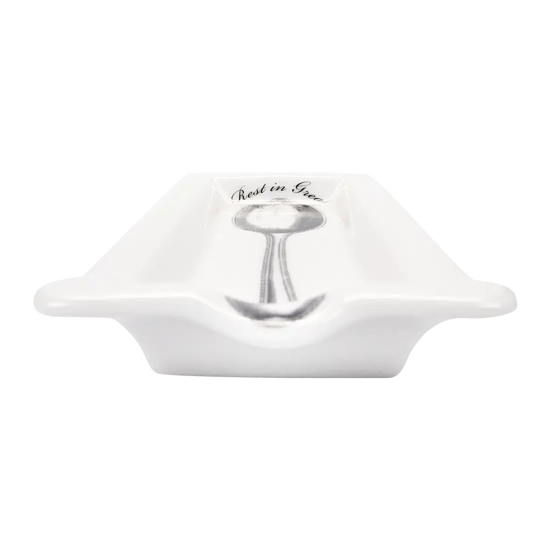 Dinnerware, FUNNY LITTLE TRAYS REST IN GREASE (4"x9") for Everyday Meals and Table Settings image 3