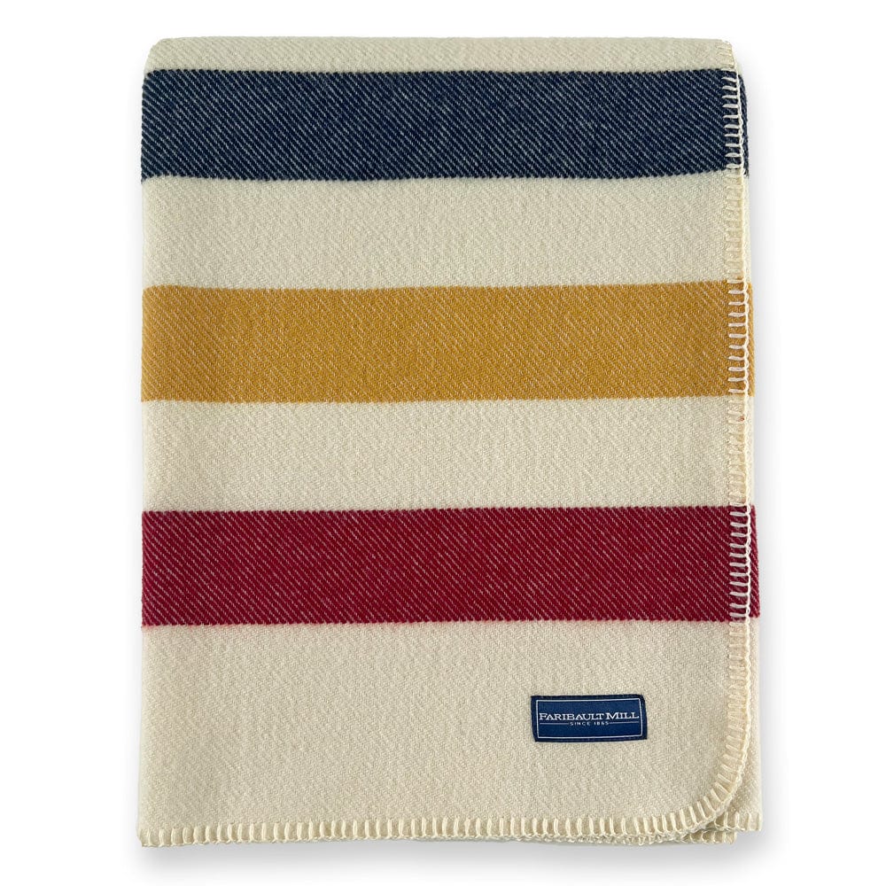 Cozy Throw Blanket, Frontier Wool Natural, Hypoallergenic Comfort for Living Rooms, Bedrooms and Everyday Lounging, 2 Color Options image 3