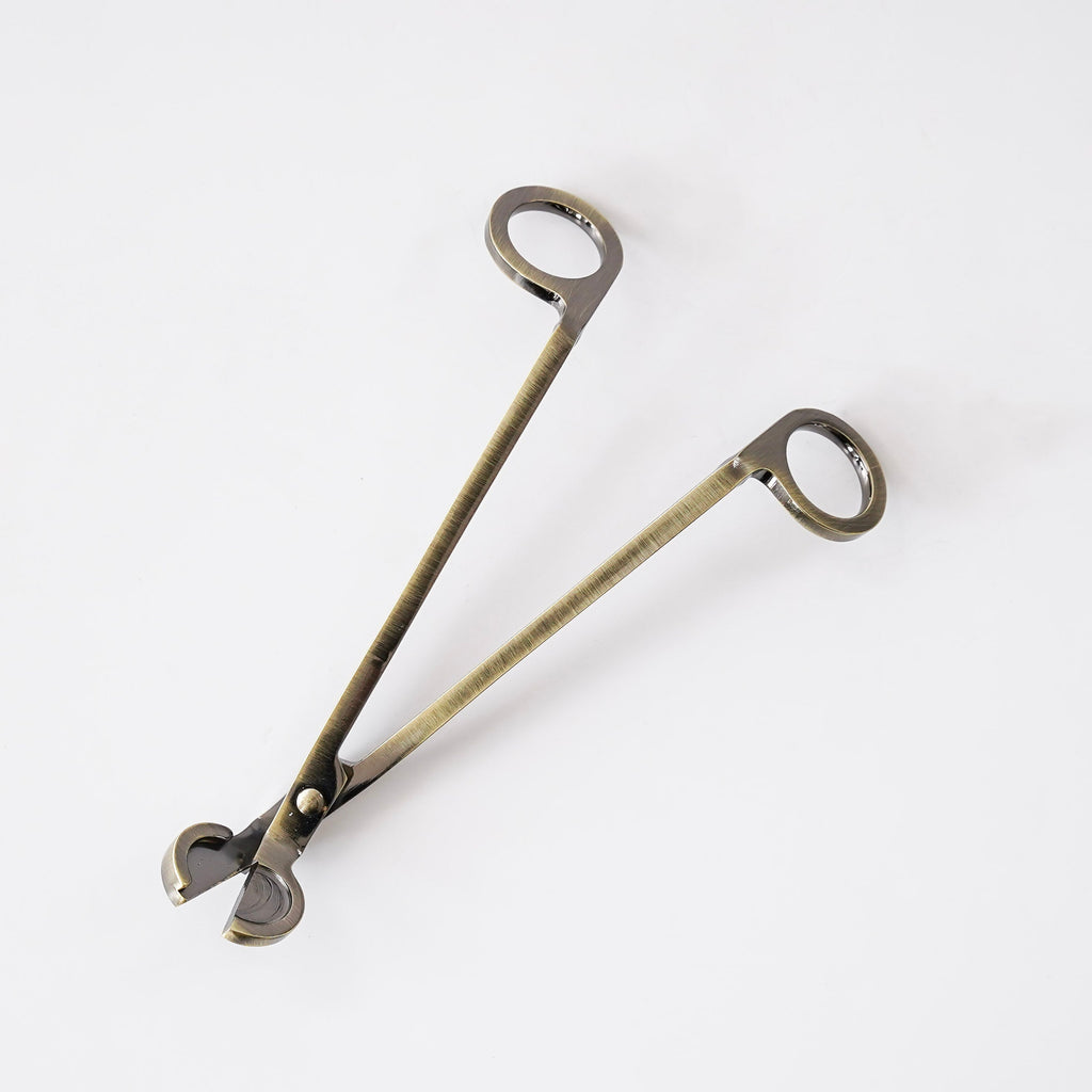 Candle Care Kit, Antique Brass Wick Trimmer for Candle Trimming, Lighting and Extinguishing image 3