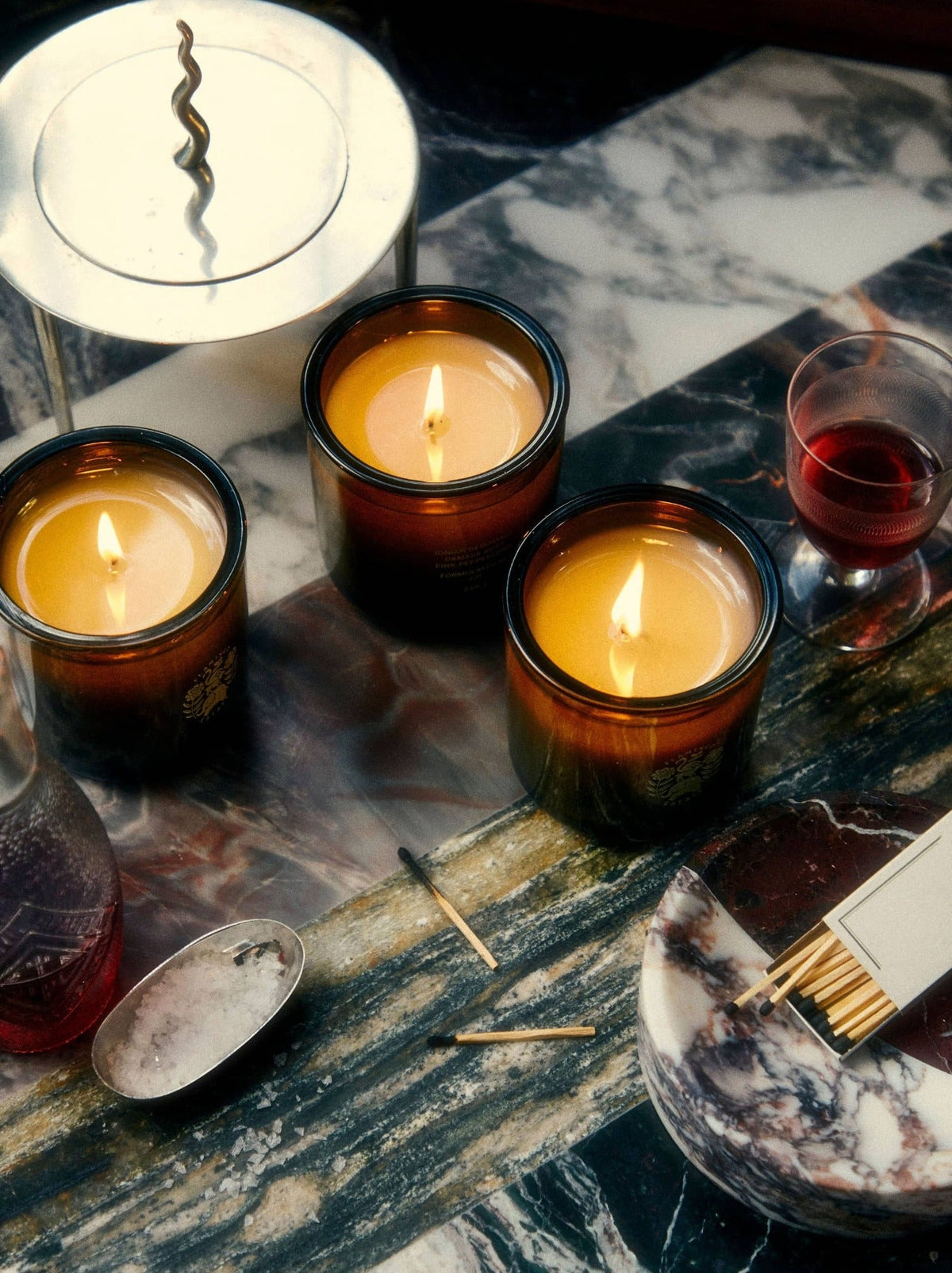 Decorative Candle, Three Brothers Set for Living Rooms, Bedrooms and Relaxing Evenings, Designed for Everyday Home Use image 3