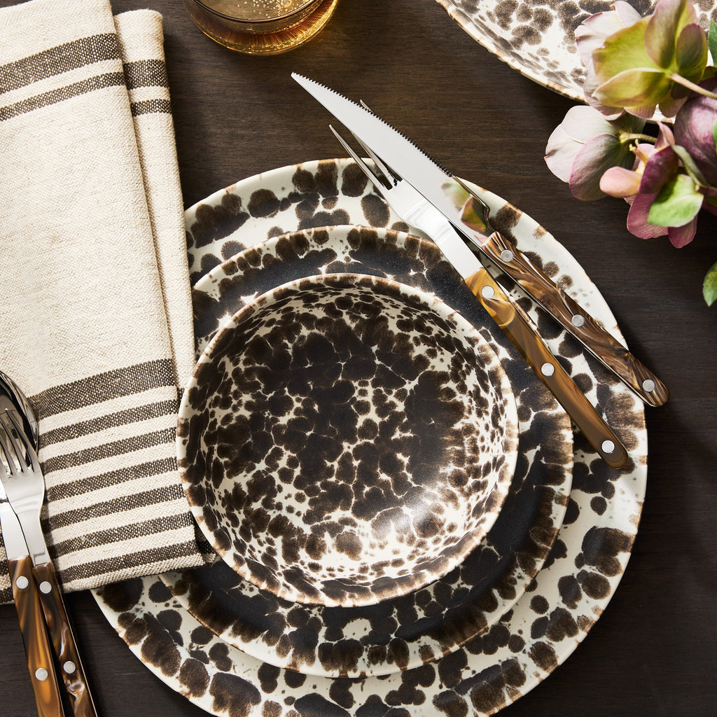 Dinnerware, Nuno Splatter Stoneware Individual Bowl, Dishwasher-Safe Care for Family Dining, Serving and Entertaining image 3