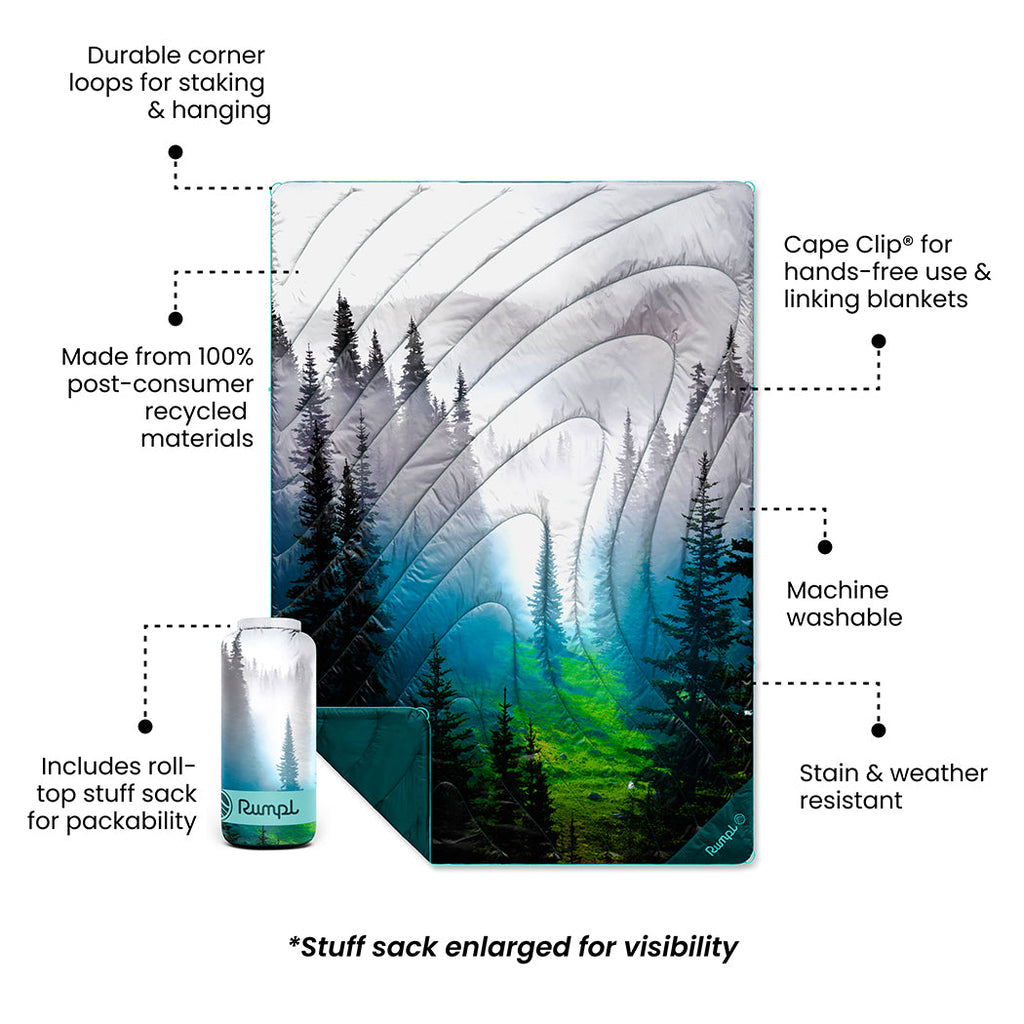 Original Puffy Blanket - Olympic Fog image 3