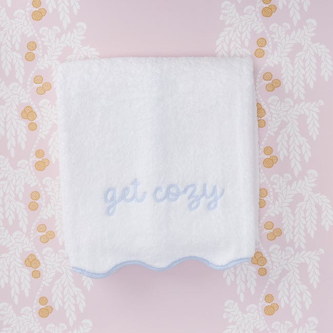 Bath Towel, Scallop for Daily Bathroom Routines and Guest Baths, 8 Color Options, Designed for Home Bathrooms and Everyday Care image 3