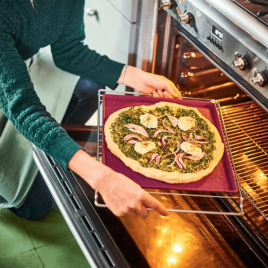 Baking Sheet, Silicone with Rim, Dishwasher-Safe Care for Sheet Pan Meals, Pastries and Home Baking image 3