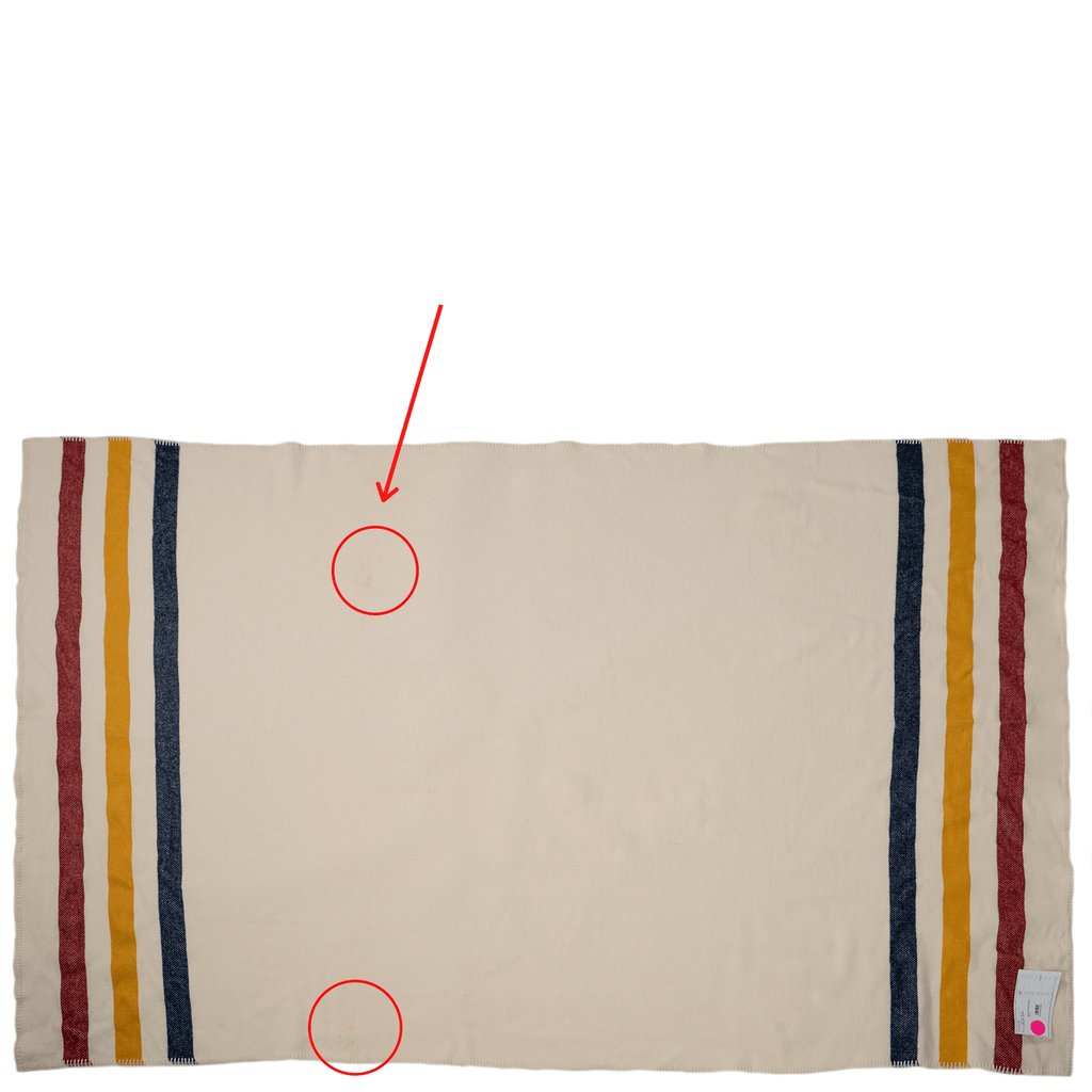 Cozy Throw Blanket, Color Variation Factory Second Bone White for Sofas, Beds and Relaxing at Home image 3