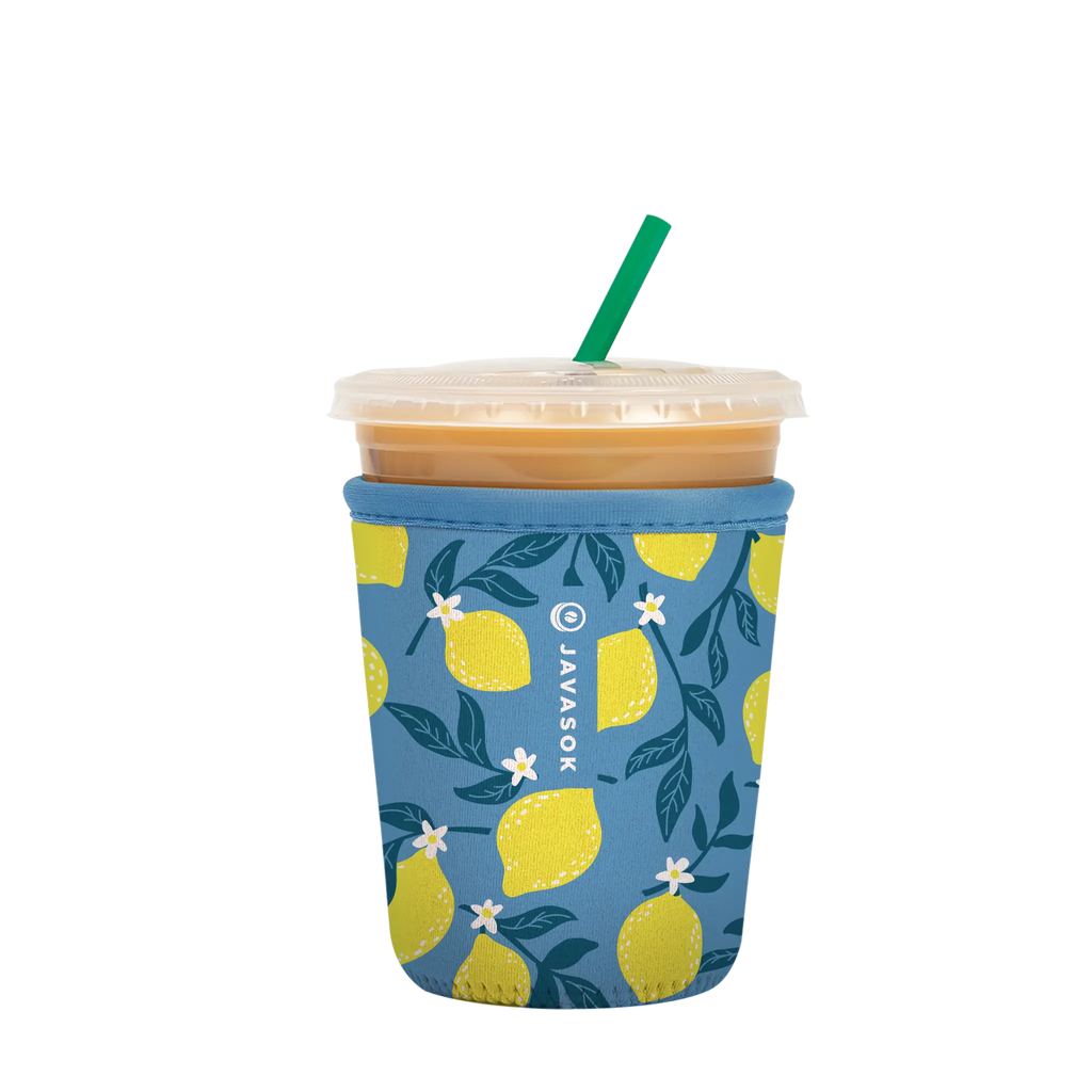 Reusable Cup Sleeve, Main Squeeze, Neoprene Construction for Iced Coffee, Cold Drinks and Condensation Control, 3 Size Options image 3