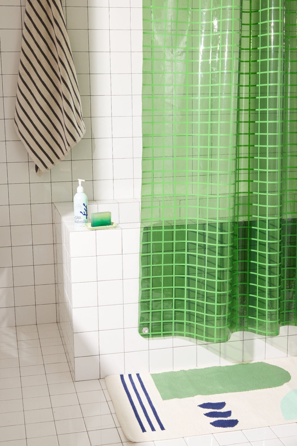 Bathroom Accessory, Sun Shower 2x2 in Pine for Vanity Organization and Everyday Bathroom Use image 3