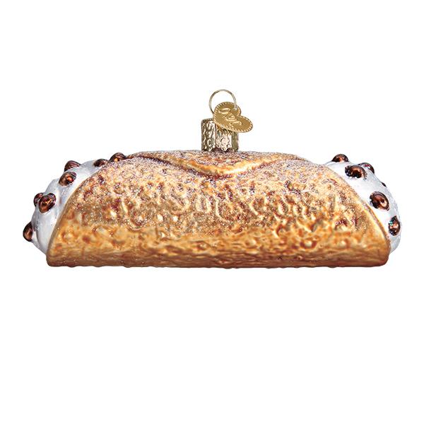 Seasonal Home Decor, Cannoli Ornament for Mantels, Tables and Seasonal Decorating, Designed for Holiday Displays, Shelves and Festive Rooms image 3
