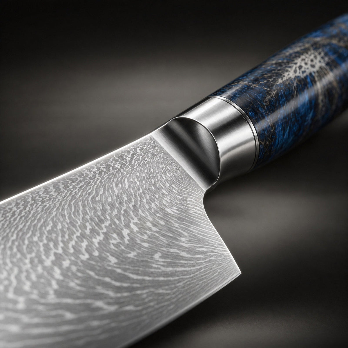 Chef Knife, Japanese Style Hammered Chef’s 7.9 inch 20 for Chopping, Slicing and Everyday Meal Prep image 3