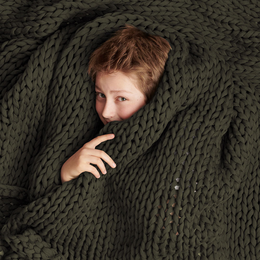 Cozy Throw Blanket, Nappling, Breathable Construction for Sofas, Beds and Relaxing at Home, 17 Color Options image 3