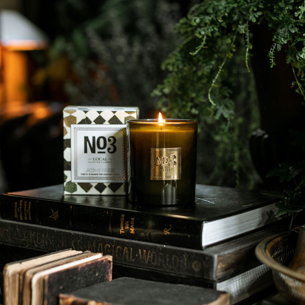 Decorative Candle, No. 3 Local for Living Rooms, Bedrooms and Relaxing Evenings, Designed for Entryways, Mantels and Everyday Home Ambience image 3