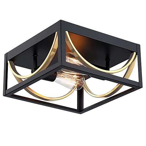 Home Lighting, Alexia 12" Flush Mount Ceiling Light Fixture for Desks, Side Tables and Warm Room Lighting image 3