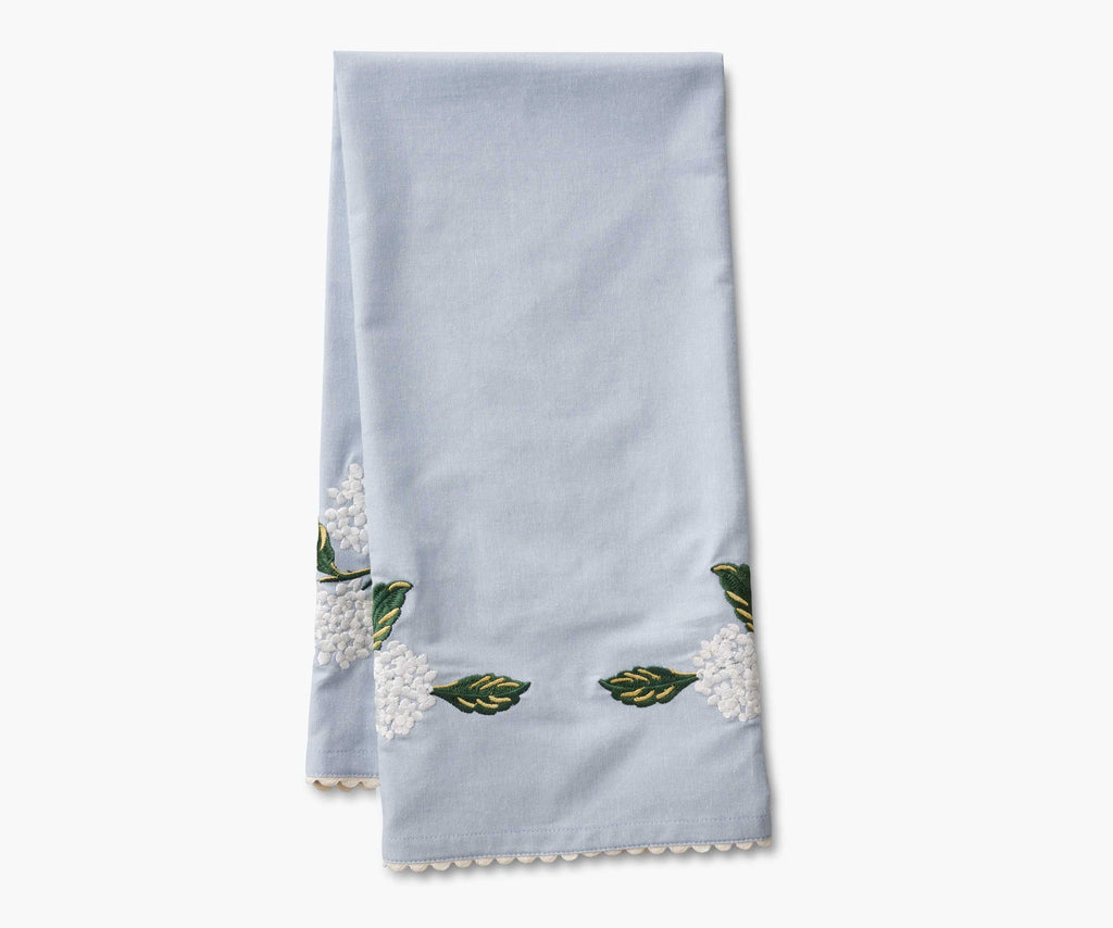 Kitchen Tea Towel, Hydrangea for Dish Drying, Kitchen Cleanup and Farmhouse Kitchen Displays image 3