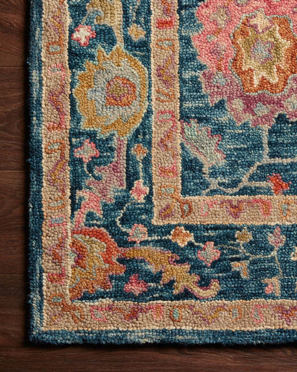 Area Rug, Padma PMA 01 Marine Multi for Hallways, Dining Spaces and Home Decor, 12 Size Options image 3