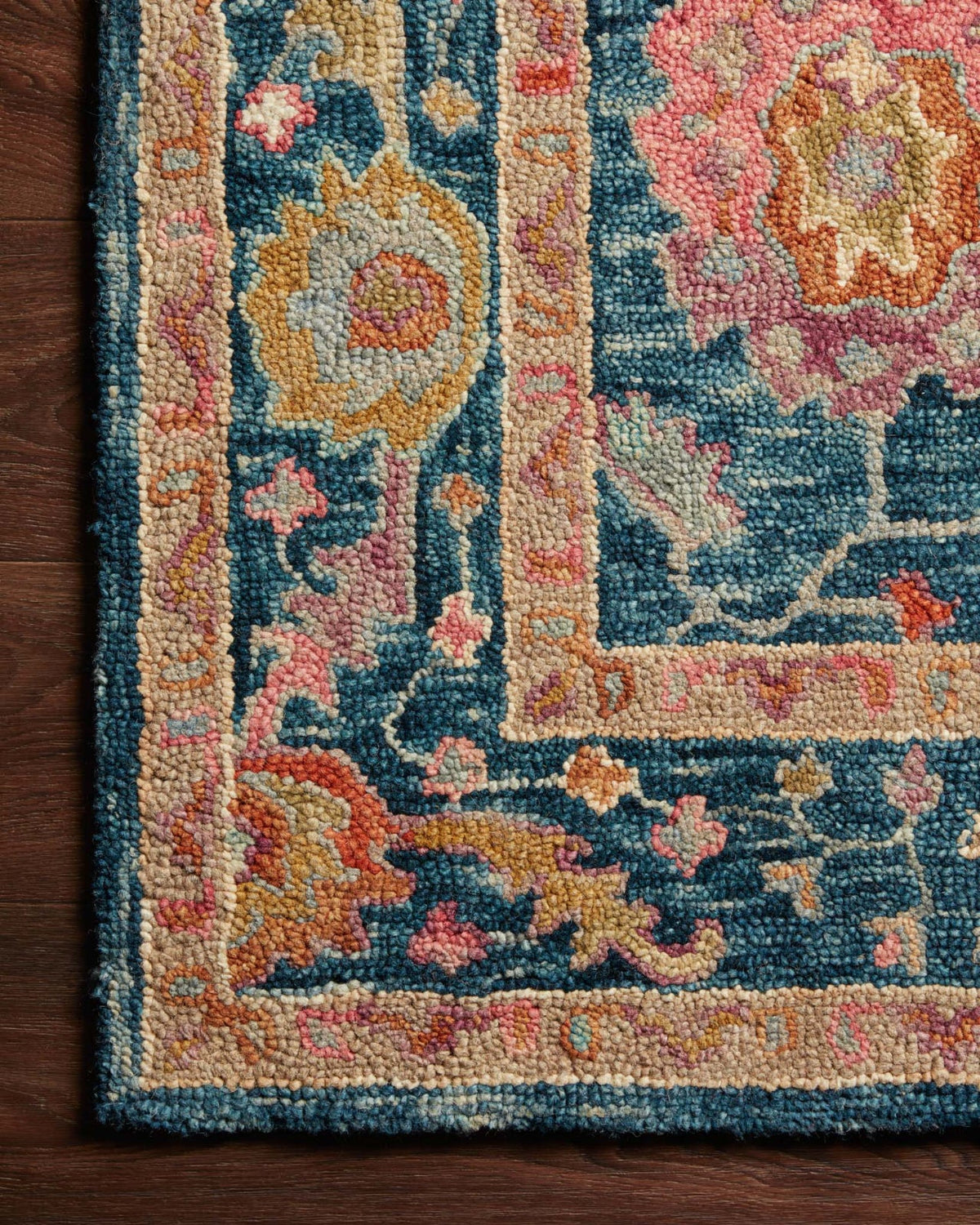 Area Rug, Padma PMA 01 Marine Multi for Hallways, Dining Spaces and Home Decor, 12 Size Options image 3