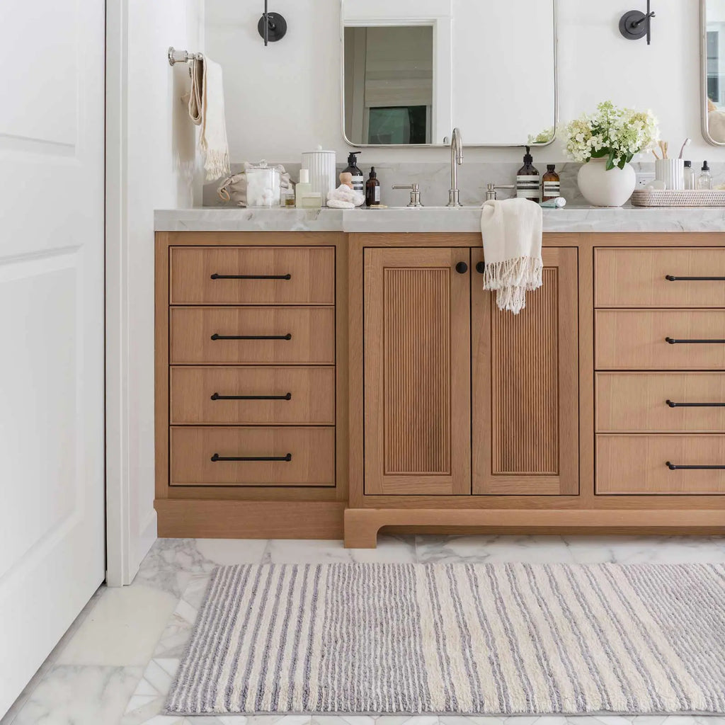 Bath Mat, Comfy Coastal for Bathroom Floors, Shower Exits and Everyday Bath Routines, 6 Size Options image 3