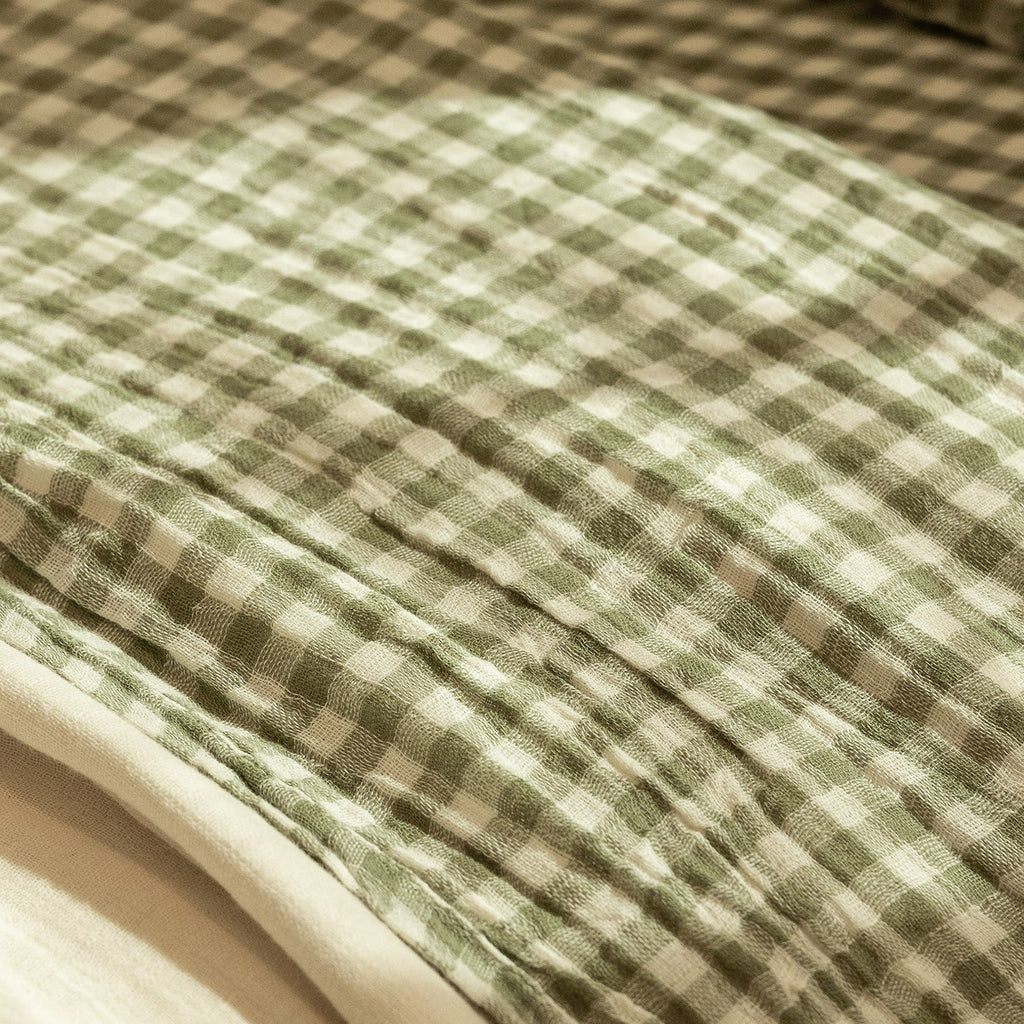 Bed Sheet Set, 365 Limited Edition Gingham, Breathable Construction, Machine-Washable Care for Master Bedrooms, Guest Beds and Daily Use image 3