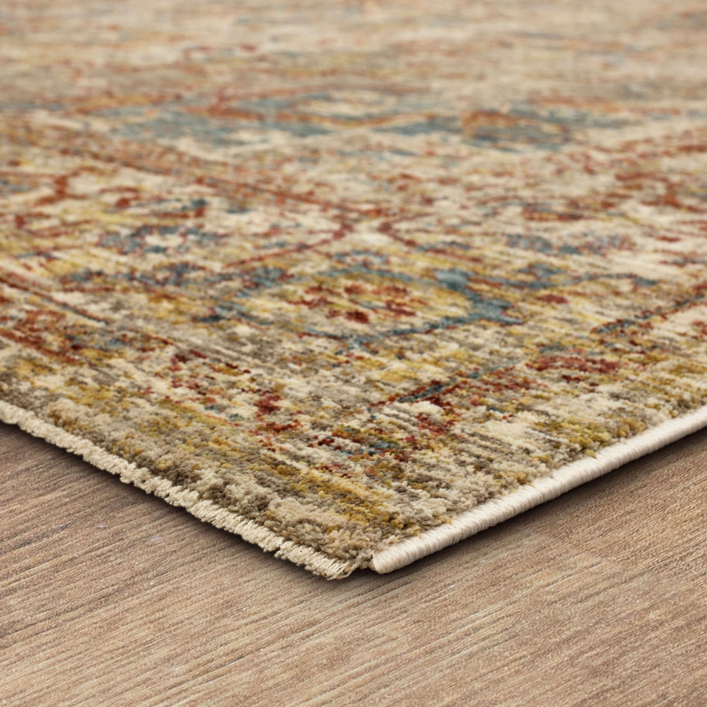 Area Rug, Marash Ezine Cream for Living Rooms, Bedrooms and Entryways, 7 Size Options, Designed for Hallways, Dining Spaces and Home Decor image 3