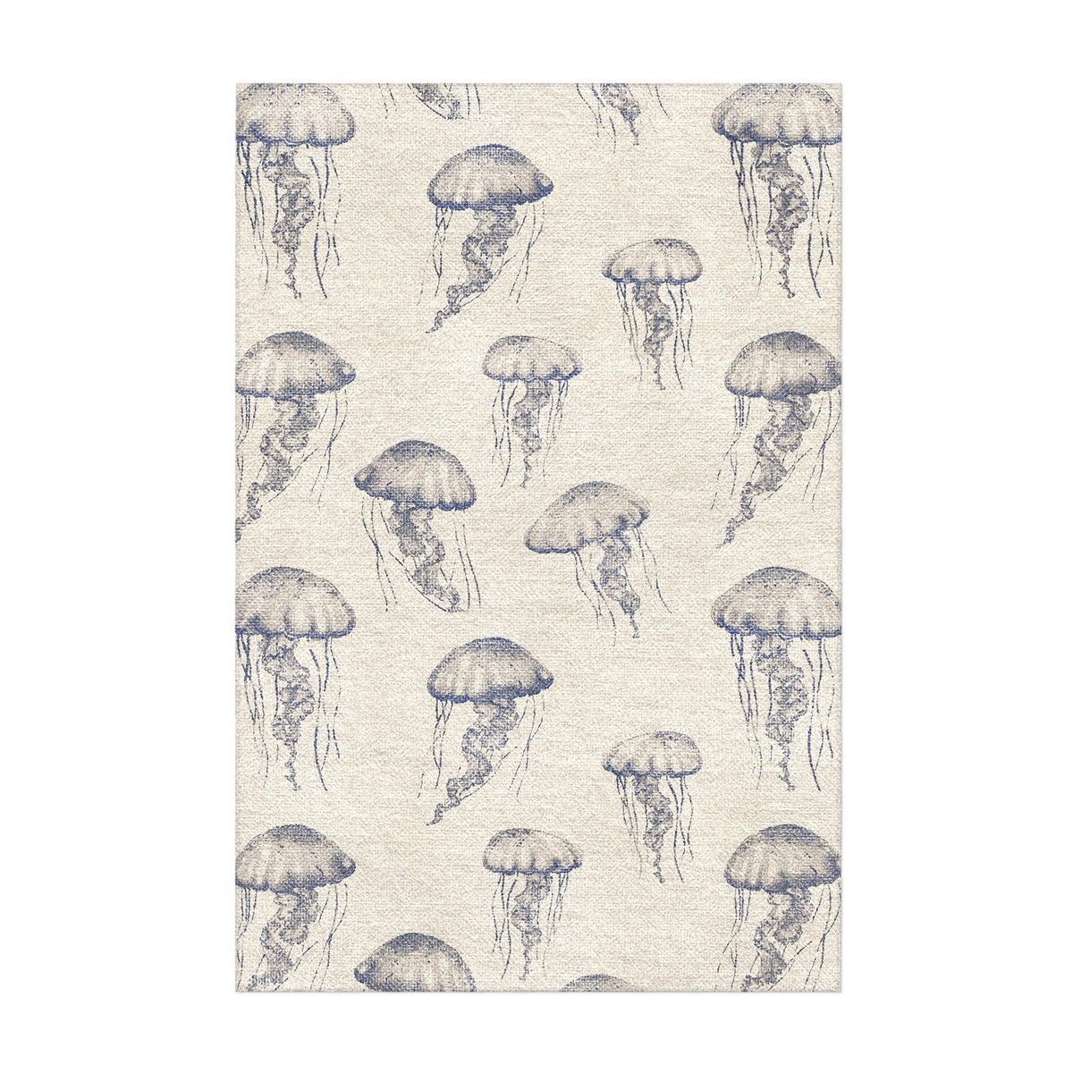 Area Rug, Jellyfish Bloom for Hallways, Dining Spaces and Home Decor, 10 Size Options, Designed for Living Rooms, Bedrooms and Entryways image 3