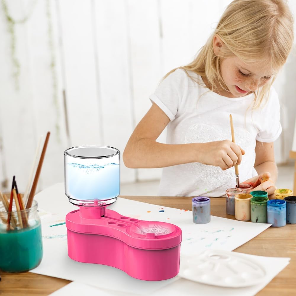Drinkware, 🎨🔥Universal Crafts Paint Brush Cleaner Rinse, Lightweight Design for Kitchen Tables, Workspaces and Daily Hydration image 3