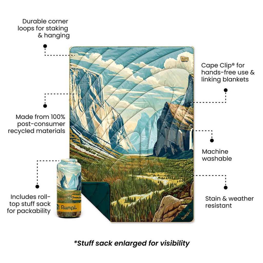 Cozy Throw Blanket, Original Puffy Yosemite, Waterproof Protection for Sofas, Beds and Relaxing at Home image 3