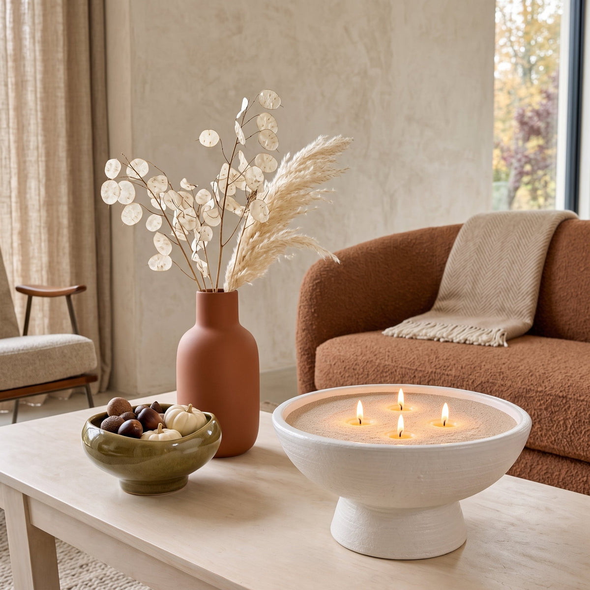 Decorative Candle, Malibu Mama LIMITED EDITION for Entryways, Mantels and Everyday Home Ambience, 3 Size Options image 3