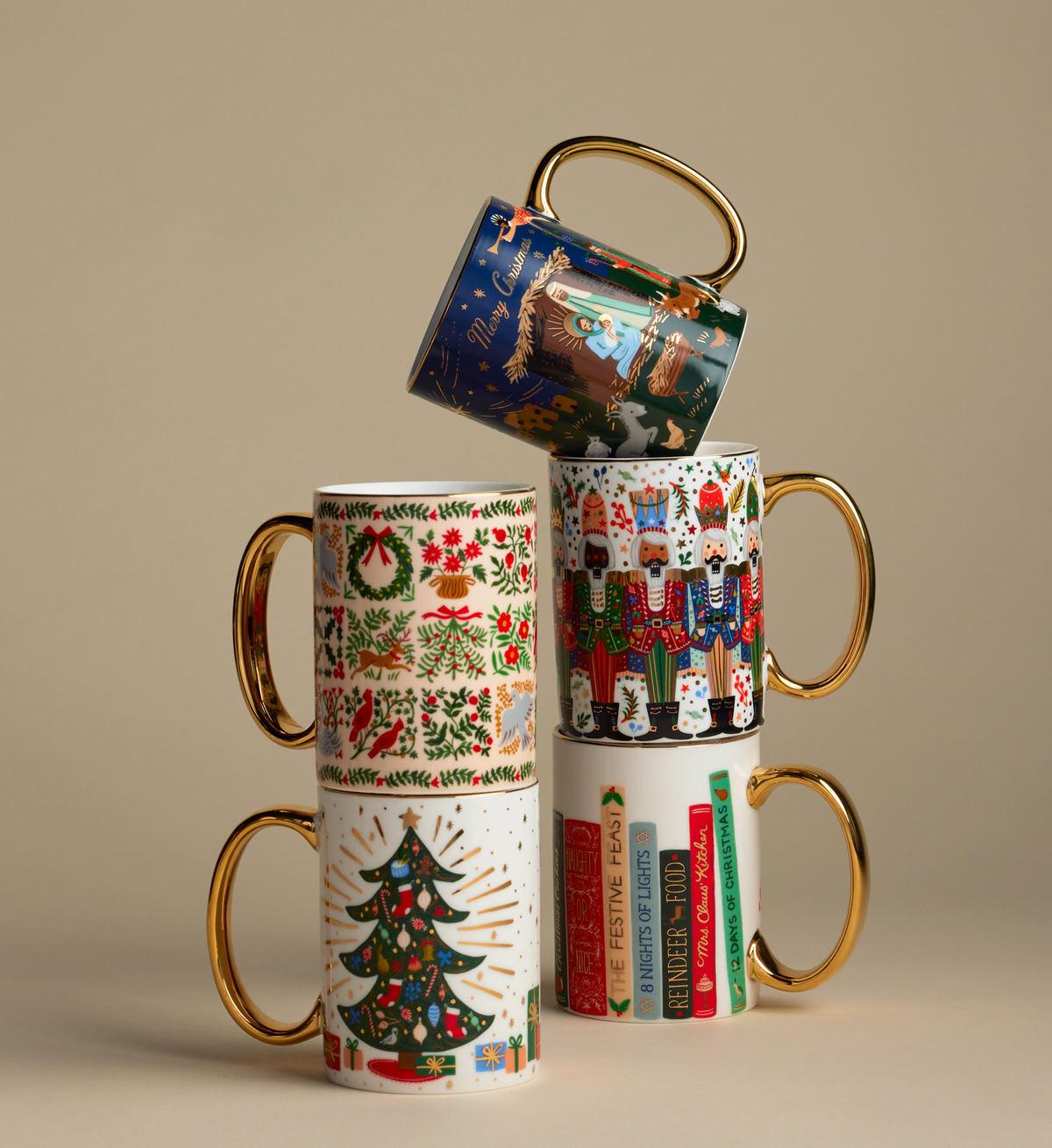 Holiday Porcelain Mug - Nutcracker Brigade image 3