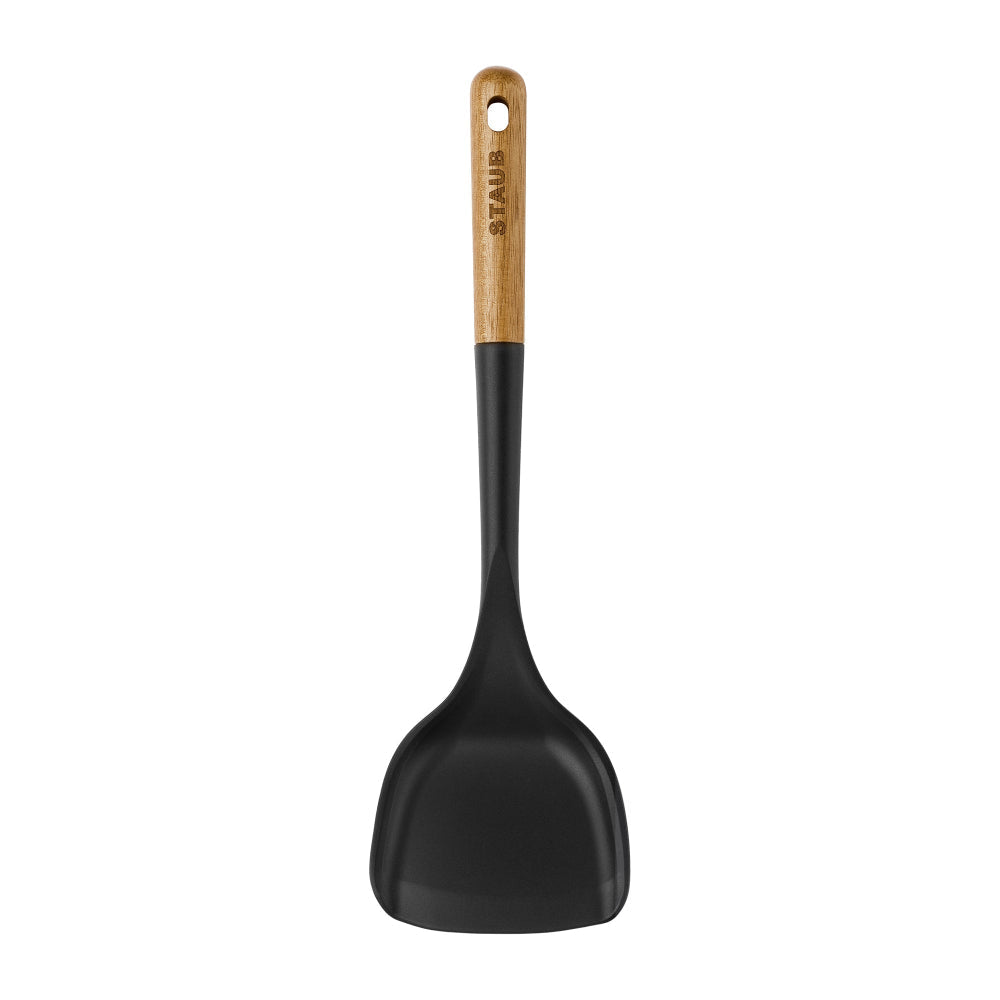 Stainless Steel Wok, Turner, Silicone Construction for Stir-Frying, Searing and Everyday Meal Prep image 3