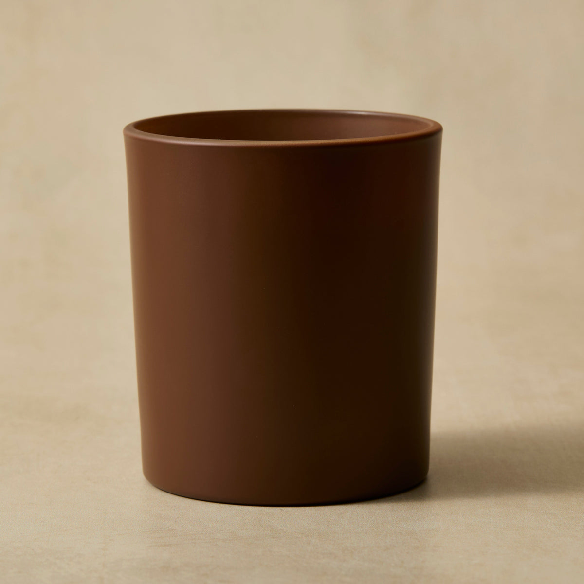Reusable Tumbler, Mocha Straight Sided Jar 10 oz for Kitchen Tables, Workspaces and Daily Hydration image 3