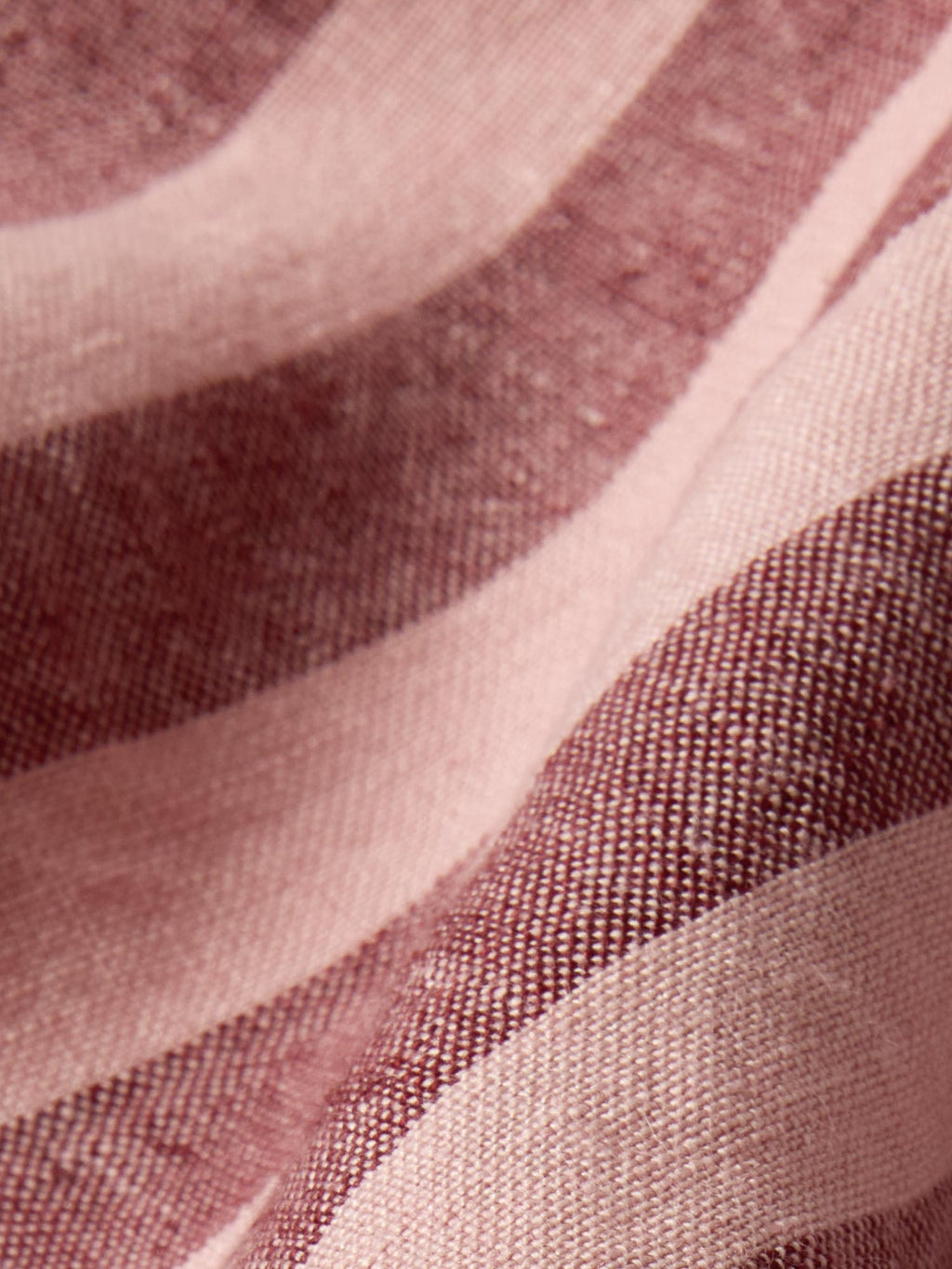 Pillowcase Set, Rhubarb & Rose Pembroke Stripe Linen Blend, Breathable Construction for Everyday Bedding and Bedroom Refreshes image 3