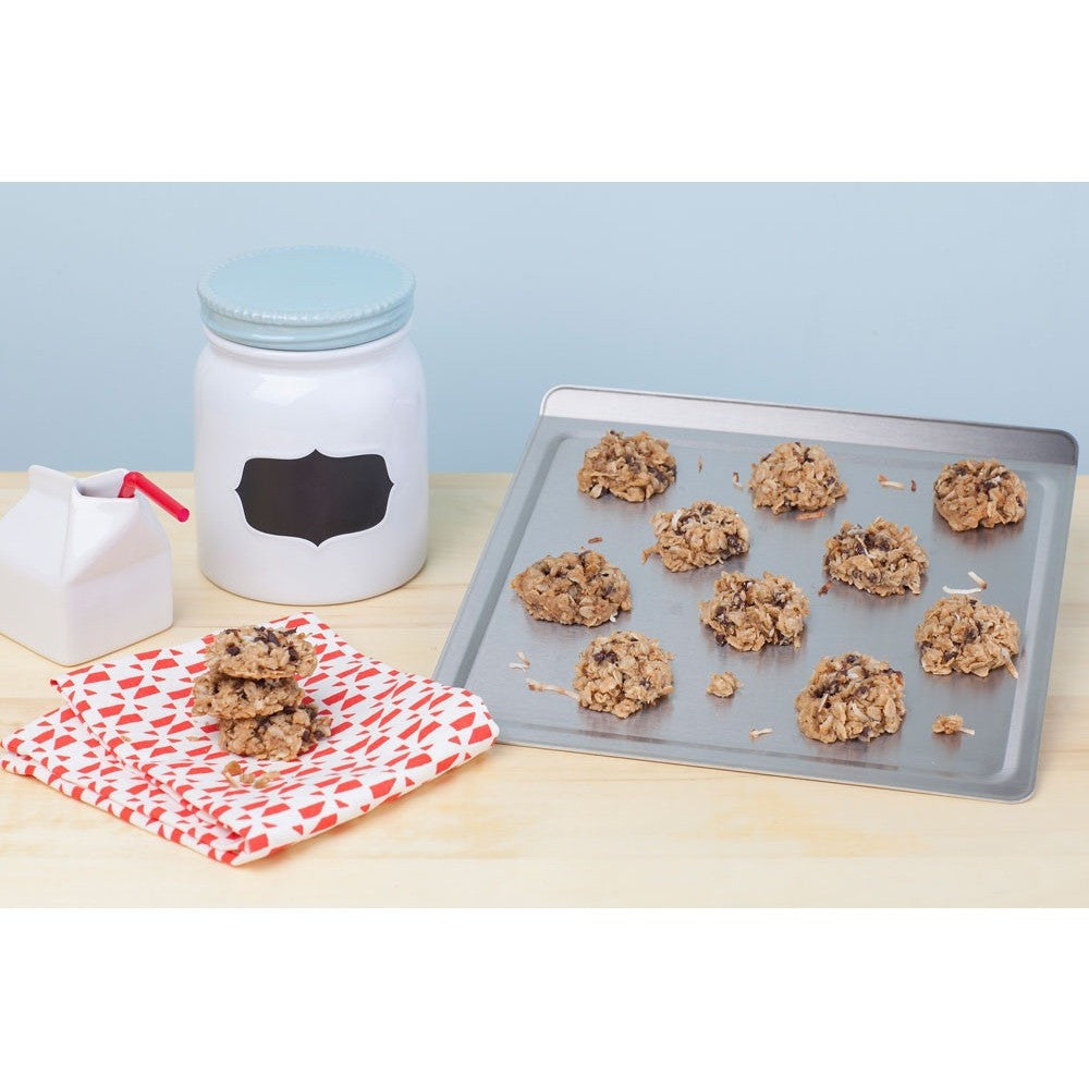 Stainless Steel Baking Sheet, Small Cookie, Stainless Steel Construction for Sheet Pan Meals, Pastries and Home Baking image 3