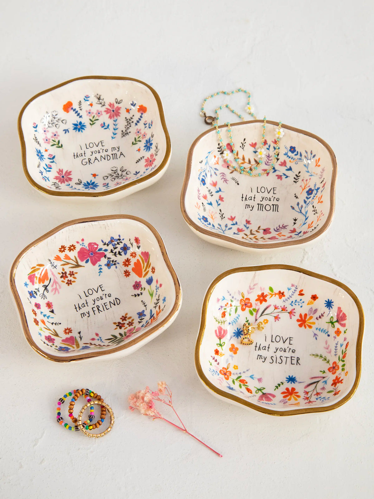 Dinnerware, Antiqued Trinket Bowl Friend for Everyday Meals and Table Settings, Designed for Family Dining, Serving and Entertaining image 3