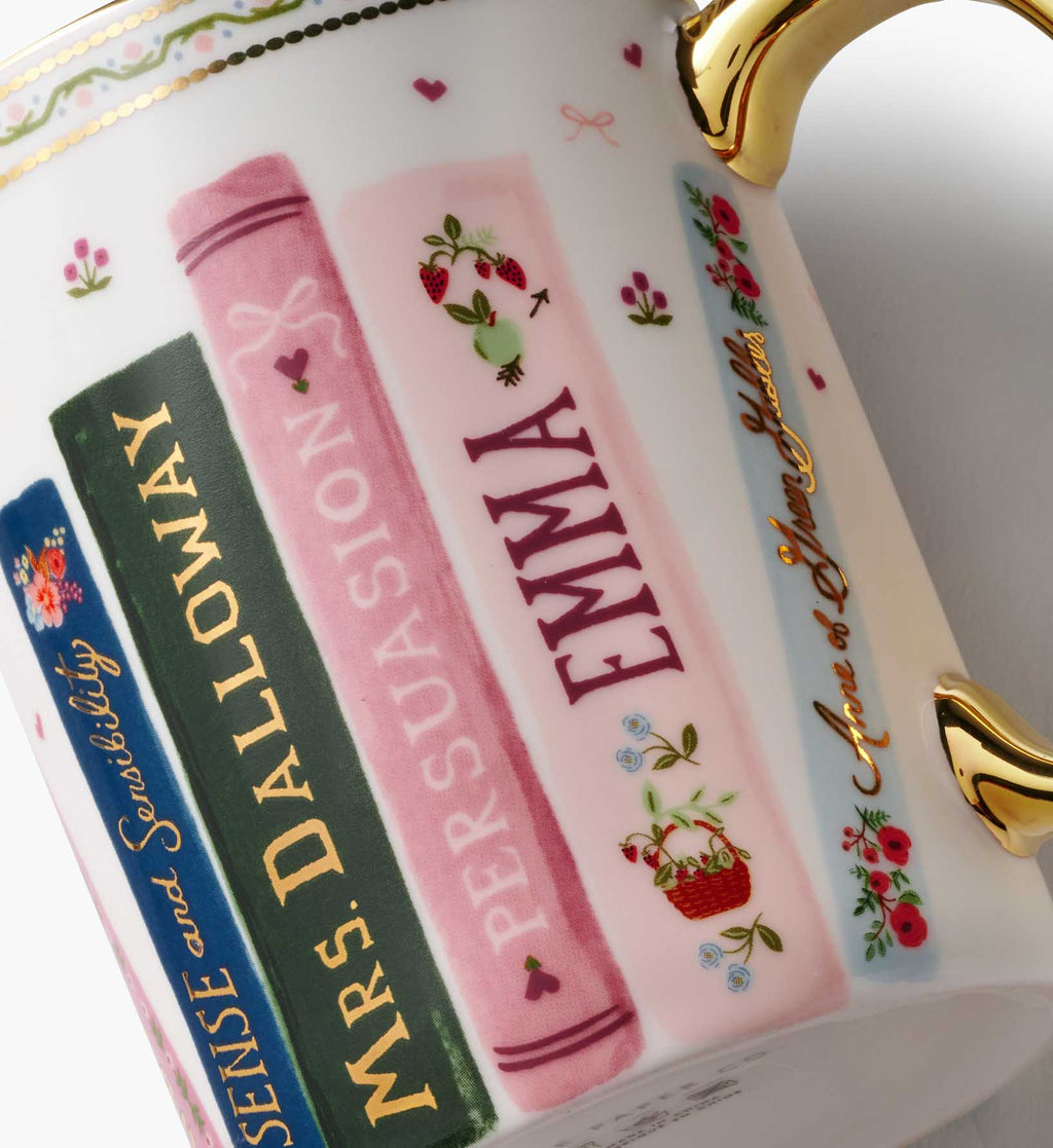 Coffee Mug, Porcelain Ladies Night Book Club for Everyday Drinks, Home and Entertaining, Designed for Everyday Home Use image 3