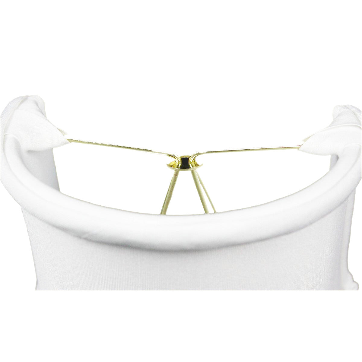 Lamp Shade, 4"W x 4"H Down White Clip on Sconce Half Shell for Table Lamps, Floor Lamps and Home Lighting image 3
