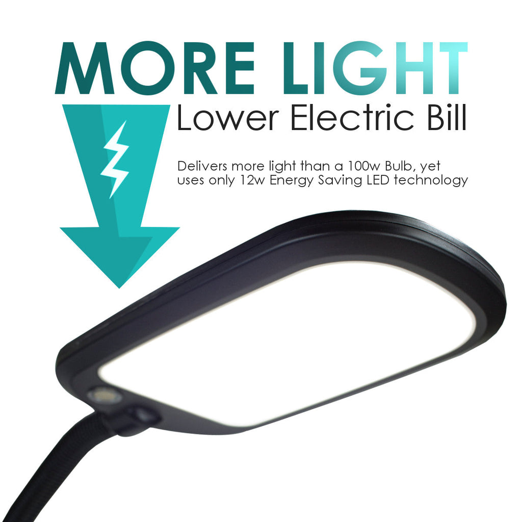 Home Lighting, 26"H Slim Design LED Bright Reader Natural for Bedrooms, Living Rooms and Reading Corners image 3