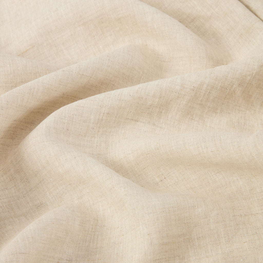 Flat Sheet, Oatmeal 100% Linen, Lightweight Design for Bedroom Comfort, Bed Layering and Everyday Sleep, 4 Size Options image 3